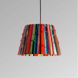 Suspension Lamp SHOELACES T ME Metalarte