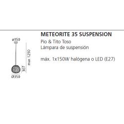 Suspension Lamp METEORITE SOSPENSIONE Artemide