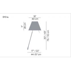 Wall Lamp COSTANZINA Luceplan (Only Body)