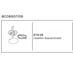 Accesorio para descentrar SUSPENSION COSTANZA Luceplan