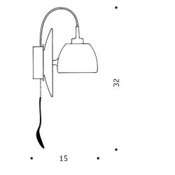 Wall Lamp LIGHT AU LAIT Ingo Maurer