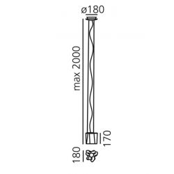 Lámpara Aplique LOGICO 3 en LINEA Artemide