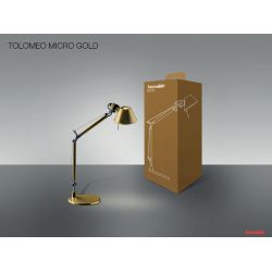 Lámpara Mesa TOLOMEO MICRO GOLD Artemide