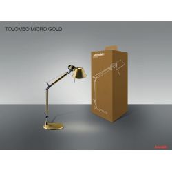 Table Lamp TOLOMEO MICRO GOLD Artemide