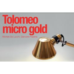 Lámpara Mesa TOLOMEO MICRO GOLD Artemide