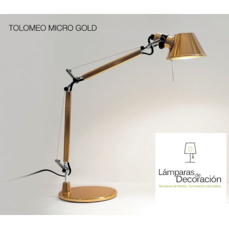 Table Lamp TOLOMEO MICRO GOLD Artemide