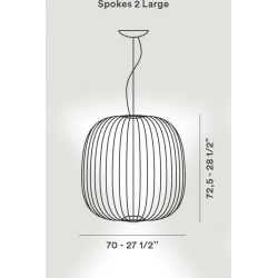 Lámpara Suspensión SPOKES 2 GRANDE Foscarini