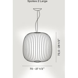Suspension Lamp SPOKES 2 LARGE Foscarini