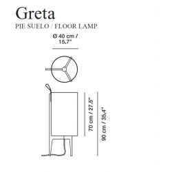 Floor Lamp GRETA Carpyen