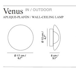 Lámpara Aplique VENUS INTERIOR Carpyen