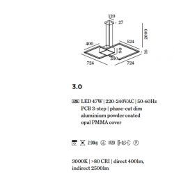 Suspensión Led VENN 3.0 Wever & Ducré