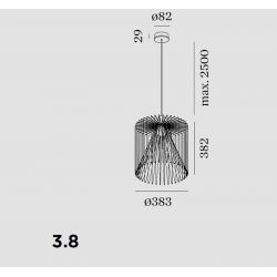 Suspension Lamp WIRO 3.8 Wever & Ducré