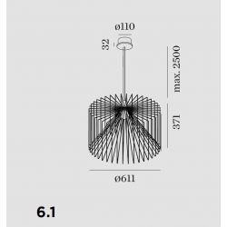 Suspension Lamp WIRO 6.1 Wever & Ducré