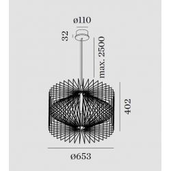 Suspension Lamp WIRO 6.5 Wever & Ducré