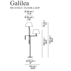Floor Lamp GALILEA Carpyen