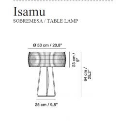 Lámpara Mesa ISAMU Carpyen