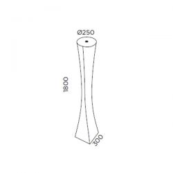 Outdoor Floor Lamp MASAI Pujol