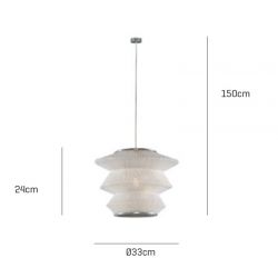 Suspension Lamp URA 3 Arturo Alvarez