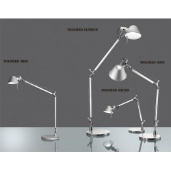 Lámpara de Mesa TOLOMEO MICRO LED LED con Base Artemide