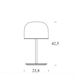 Table Lamp Small EQUATORE Fontana Arte