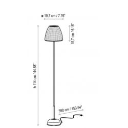 Outdoor Floor Lamp ATTICUS P/02 Bover