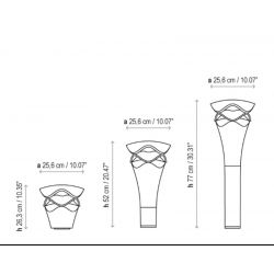 Outdoor Bollard CORNET B/01 02 03 Bover