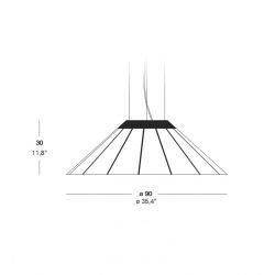 Lámpara Suspensión BANGA LZF Lamps