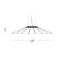 Lámpara Suspensión BANGA LZF Lamps