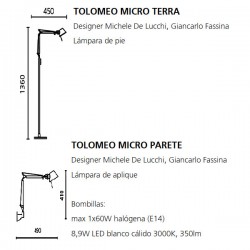  TOLOMEO MICRO Artemide (Sólo Cuerpo)