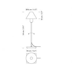 Table Lamp GIRA 1978 Estiluz