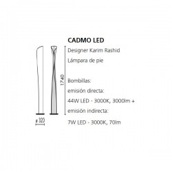 Floor Lamp CADMO LED Artemide