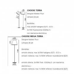 Floor Lamp CHOOSE TERRA Artemide