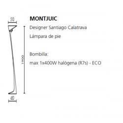 Lámpara de Pie MONTJUIC Artemide