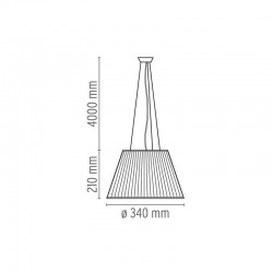 Lámpara de Suspensión ROMEO MOON S1 Flos