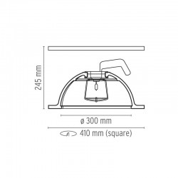 Ceiling lamp SKYGARDEN RCS G9 by Flos