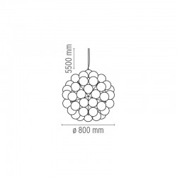 Lámpara de Suspensión TARAXACUM 88 S1 Flos