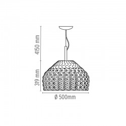 Lámpara de Suspensión TATOU S2 Flos