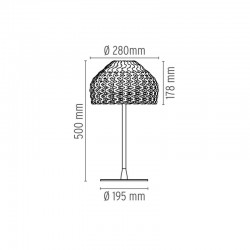 Lámpara de Mesa TATOU T1 Flos