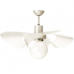 Ventilador con Luz SOFFIO ECO Italexport (Diam. 127)