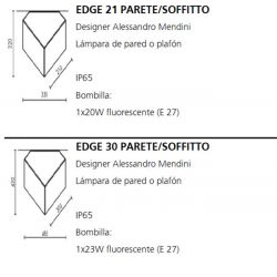 Aplique o Plafón EDGE Artemide