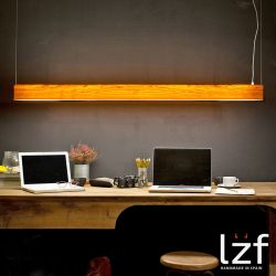 Lámpara de Suspensión I CLUB Slim Opal LZF Lamps
