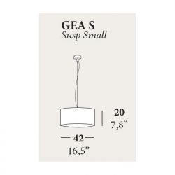 Suspension lamp GEA (Mate) by LZF Lamps