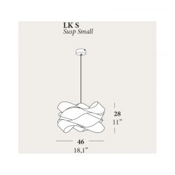 Lámpara de Suspension LINK (Pequeña) LZF Lamps