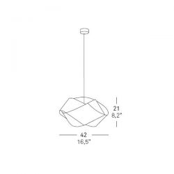 Lámpara de Suspensión NUT LZF Lamps