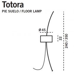 Floor Lamp TOTORA Carpyen