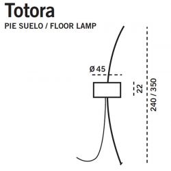 Lámpara de Pie TOTORA Carpyen