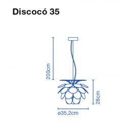 Lámpara de Suspensión DISCOCÓ Marset