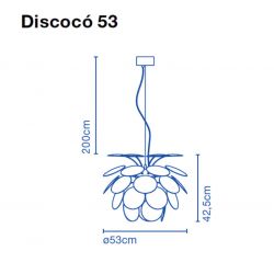 Lámpara de Suspensión DISCOCÓ 53 Marset