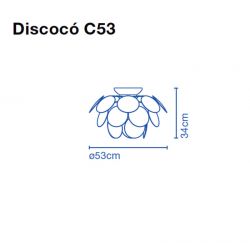 Lámpara Plafón DISCOCÓ C53 Marset