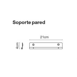 Wall Bracket La Discrete Marset